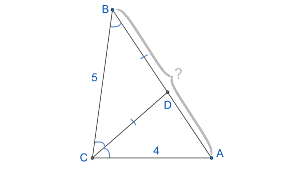 ЕГЭ по математике - Задание 1 (задача на подобие треугольника)