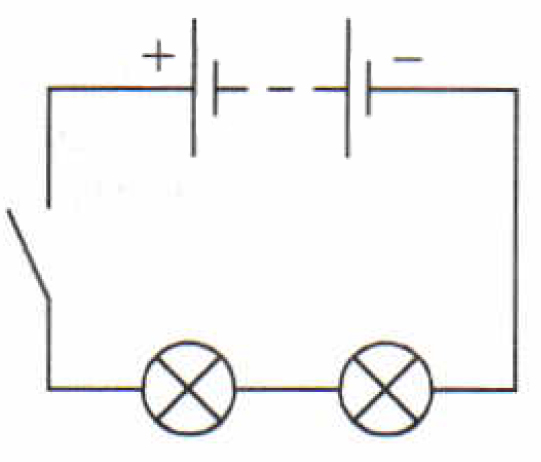 Последовательное соединение элементов электрической схемы