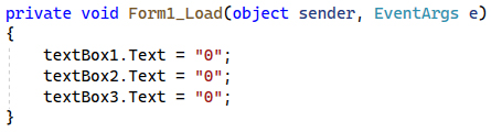 Программа выключения компьютера на C# - начальные значения