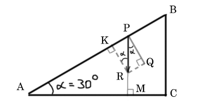 ОГЭ по физике (динамика) - задача про наклонную плоскость 2
